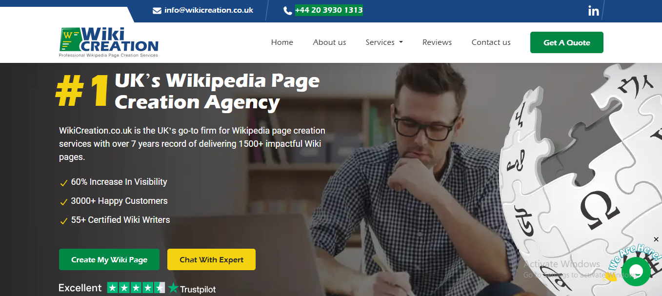Wiki Creation UK